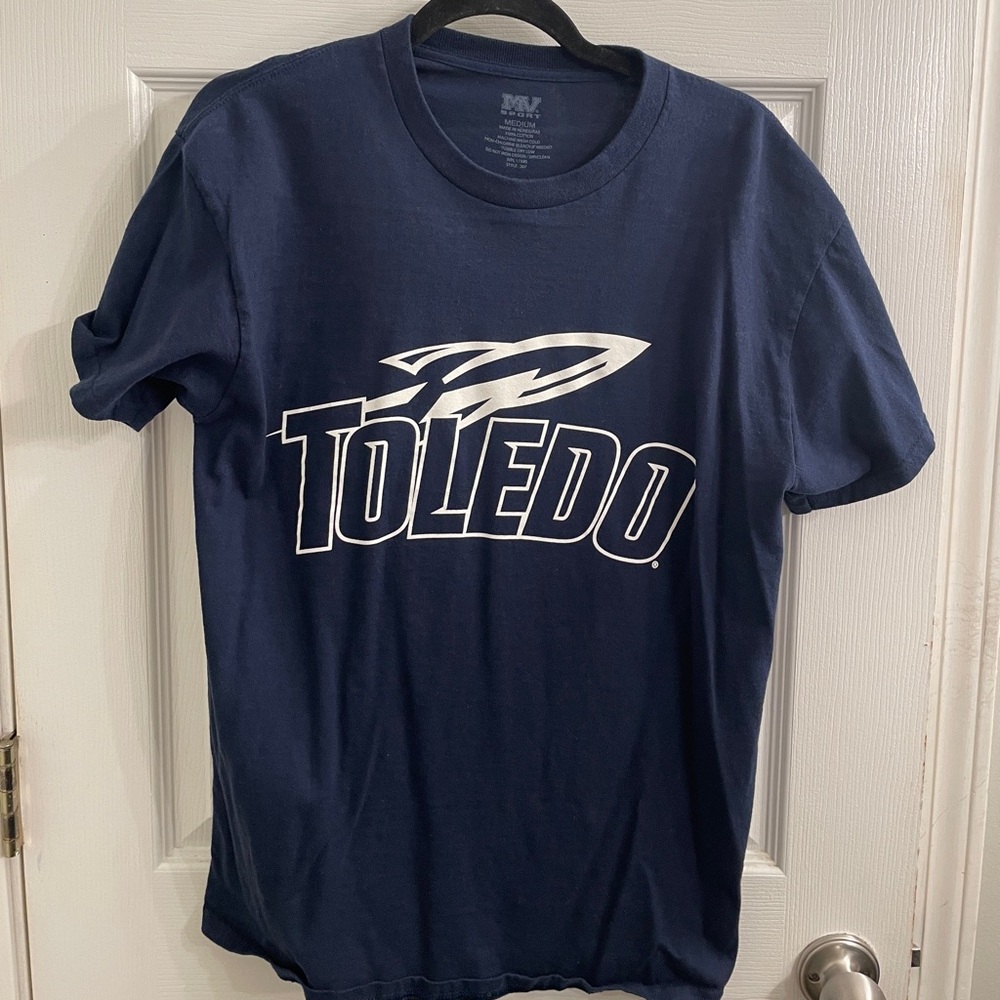 Navy Blue Toledo Rockets T-Shirt - Picture 1 of 3